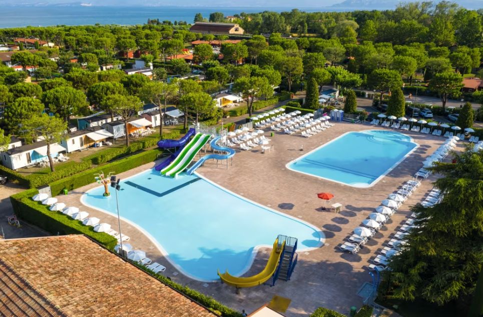 Camping Del Garda is very close to the lake