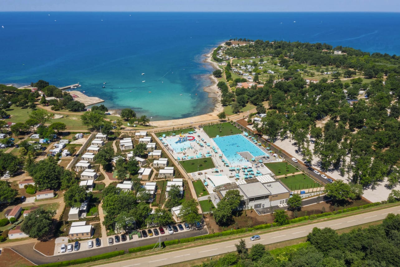 Park Umag in Istria, Croatia