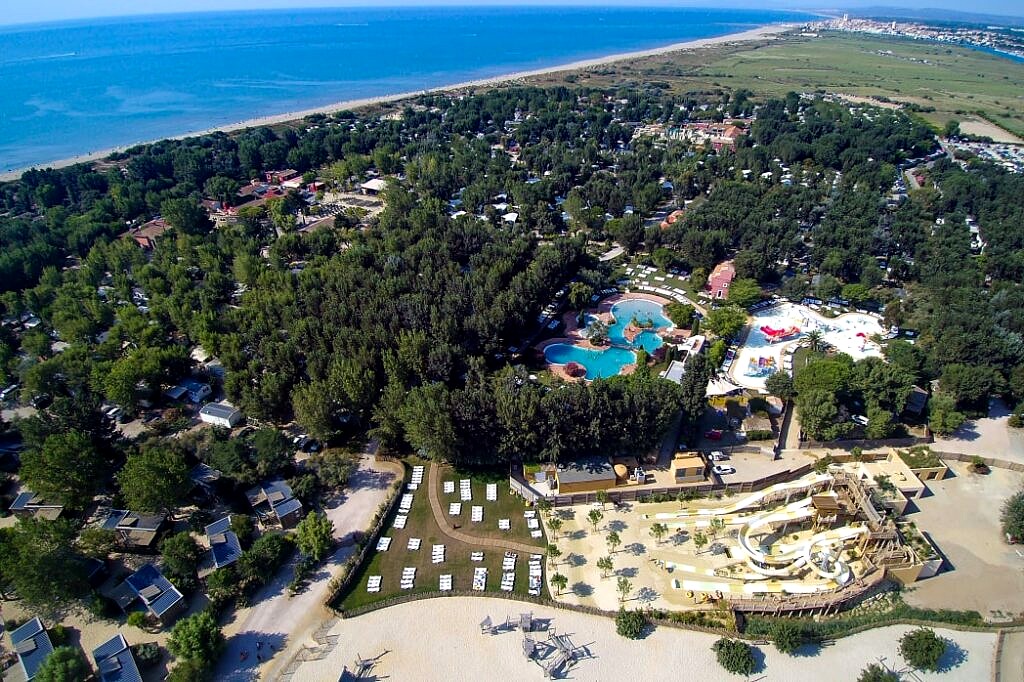 Serignan Plage in Languedoc, France