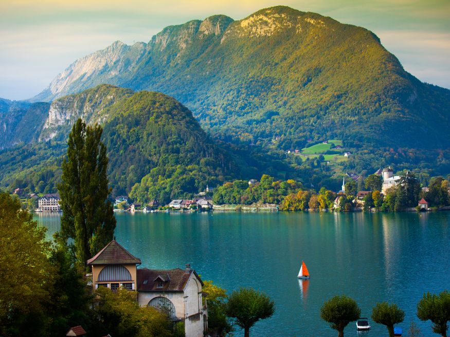 Eurocamp Sites by Lake Annecy