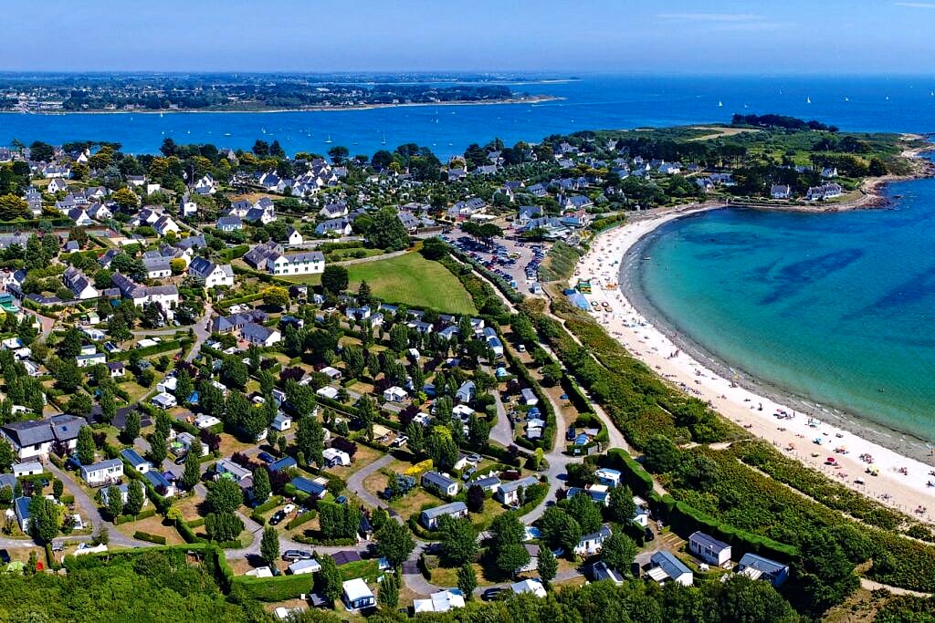 La Plage in Southern Brittany, France